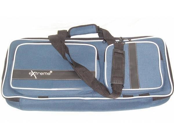 extreme bagkb138 borsa imbottita per tastiera 138x32x16 colore blu