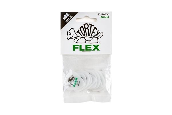 dunlop 468p.88 tortex flex jazz iii .88mm pack/12