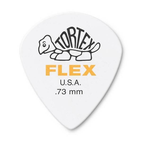 dunlop 468r.73 tortex flex jazz iii .73mm bag/72