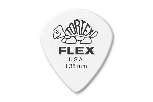 dunlop 468r1.35 tortex flex jazz iii 1.35mm bag/72