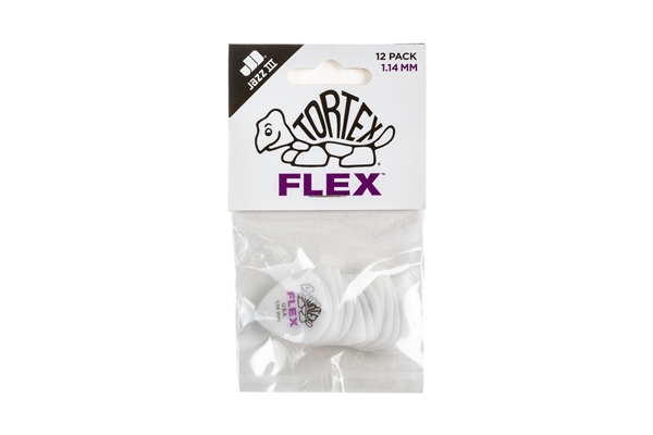 dunlop 468p1.14 tortex flex jazz iii 1.14mm pack/12