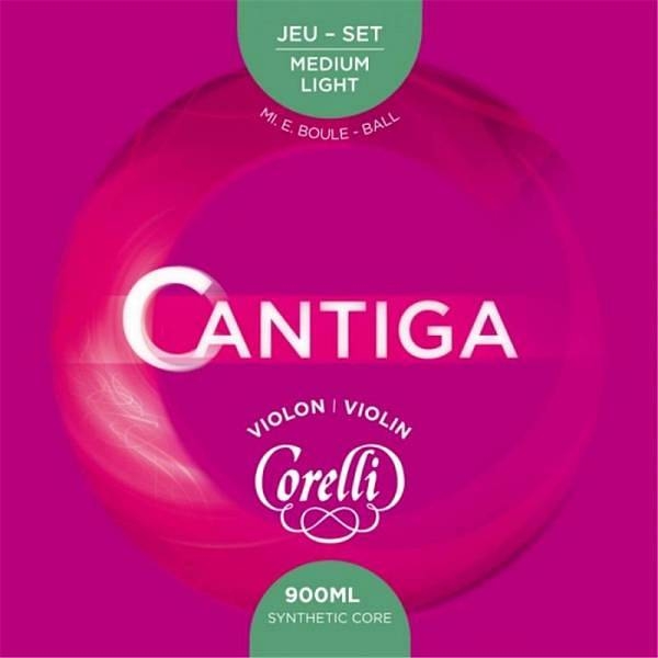 savarez 900ml cantiga x violino set tensione medio/leggera