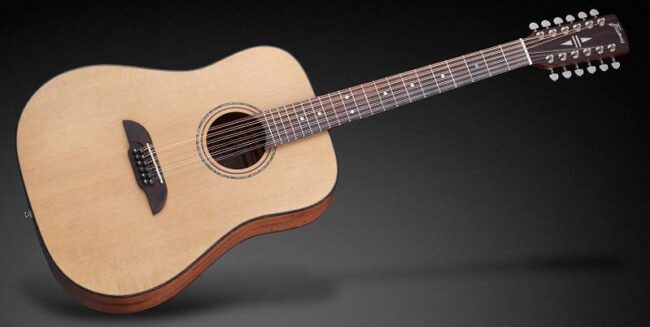 framus fd14 sv 12 dreadnought natural vintage satin 12 corde