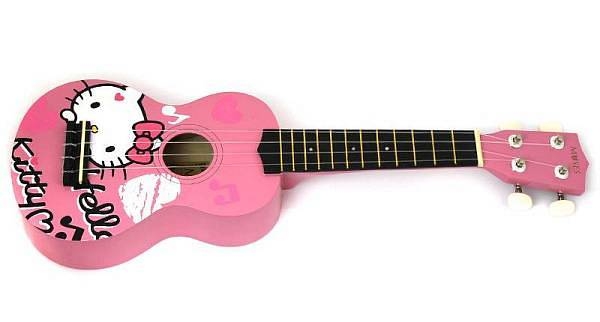muses uk-1-p7 - ukulele soprano - grafica hello kitty