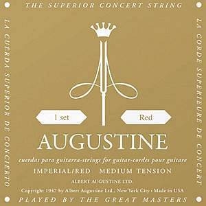 augustine imperial red - corde media tensione per chitarra classica