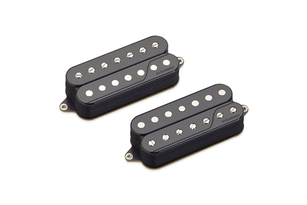 fishman fluence open core classic humbucker set/2 7 corde black