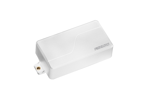 fishman fluence modern humbucker ceramic 7 corde white plastic