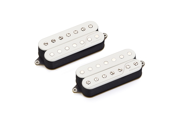 fishman fluence open core classic humbucker set/2 7 corde white