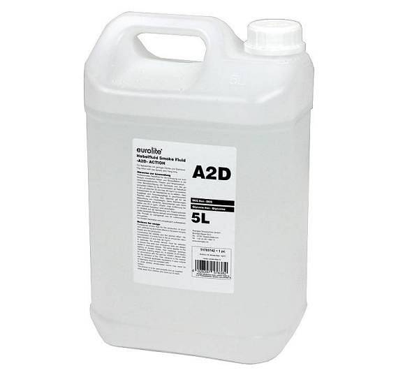 eurolite smoke fluid a2d - tanica da 5 litri - liquido per macchina della nebbia