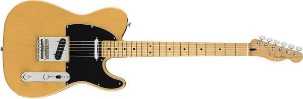 fender player telecaster mn butterscotch blonde
