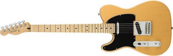 fender player telecaster mn lh butterscotch blonde