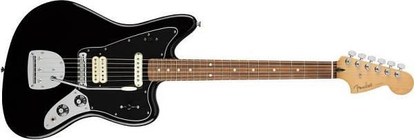 fender player jaguar pau ferro black