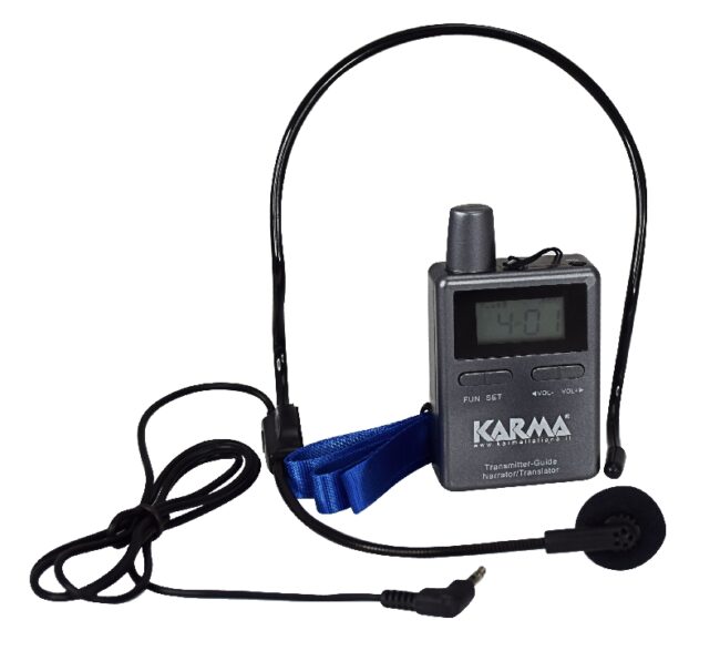 karma trasmittente per visite guidate