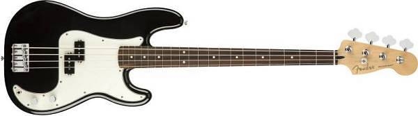 fender player precision bass pau ferro black