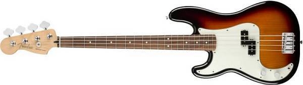 fender player precision bass pau ferro lh 3c sunburst
