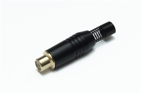 quik lok f362bk connettore rca femmina