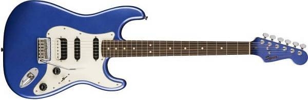 squier by fender contemporary stratocaster hss lrl ocean blue metallic