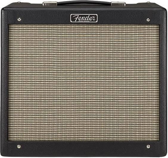 fender blues junior iv black - amplificatore combo 12 a valvole per chitarra 15w
