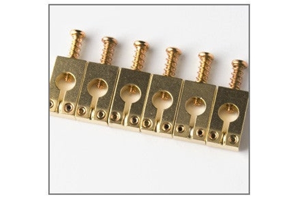 prs acc-4022 tremolo saddle (set 6) gold