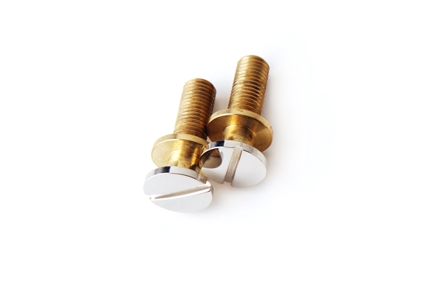 prs acc-4030 stoptail bridge studs (2), nickel