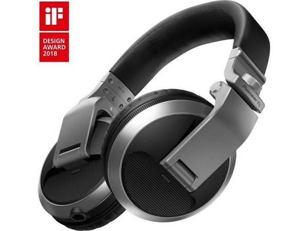 pioneer dj - hdj-x5-s silver - cuffie per dj