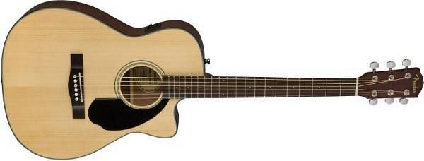 fender cc 60 sce concert walnut fingerboard natural
