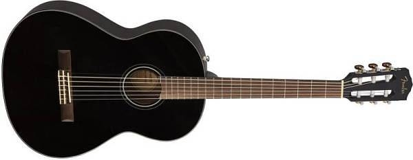 fender cn 60 s nylon walnut fingerboard black