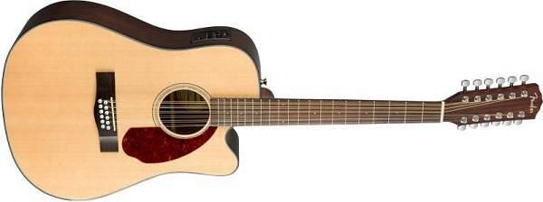 fender cd 140 sce 12 - chitarra acustica 12 corde