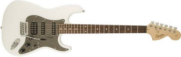 squier by fender affinity stratocaster hss lrl olympic white