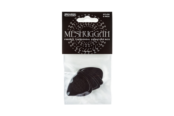 dunlop 45pft100 meshuggah signature nylon player's pack/6