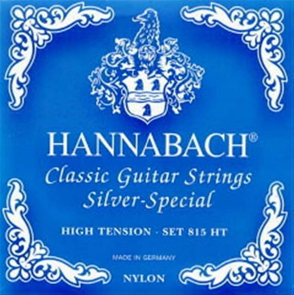 hannabach 815ht muta di corde per chitarra classica alta tensione