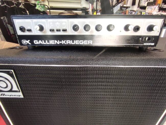 testata per basso gallien krueger 400rb anni 90
