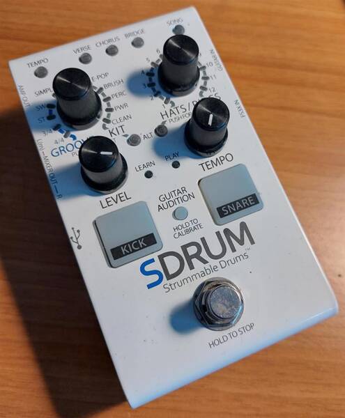 batteria elettrica digitech sdrum strummable drums