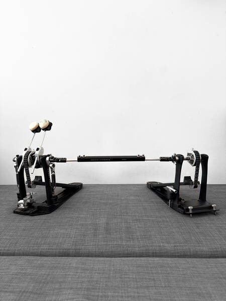 tama iron cobra power glide 900 doppio pedale + case
