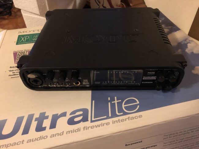 motu scheda audio