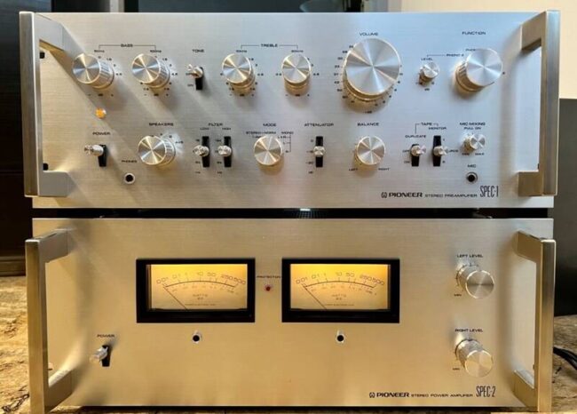 pioneer spec 1 e spec 2 in vendita