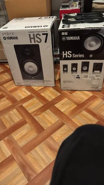casse monitor yamaha hs 7