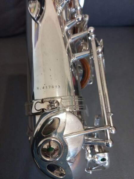 selmer sax tenore super action 80 argento