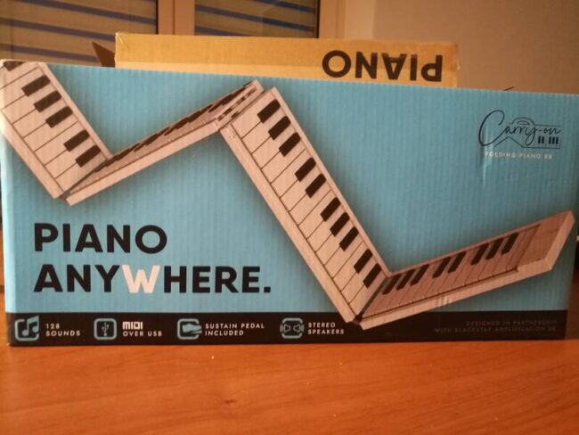 blackstar carry-on bianco 88 tasti