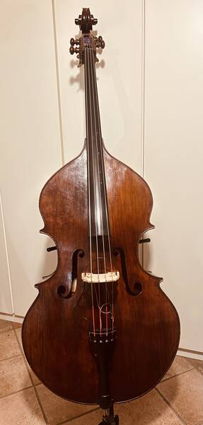 contrabbasso di liuteria ottaviani (roma) 1979