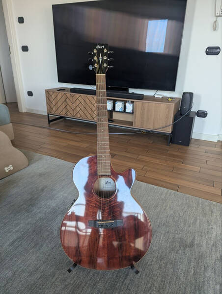 chitarra acustica elettrificata cort sfx‑myrtlewood br