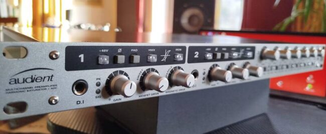 audient asp800 preamp 8 canali – adat – con scatola