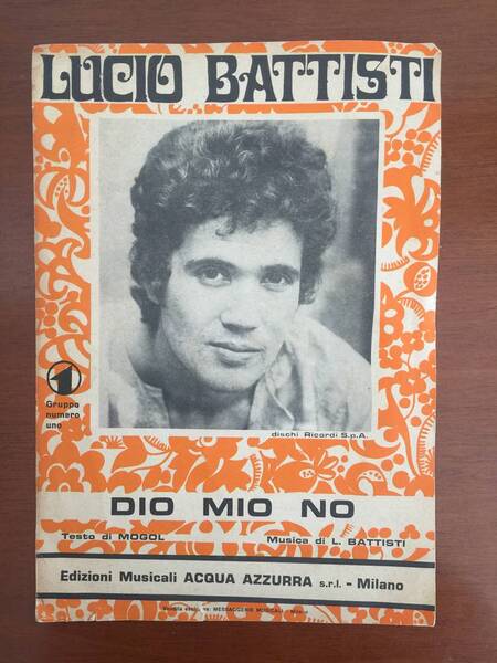 lucio battisti - dio mio no (1971)
