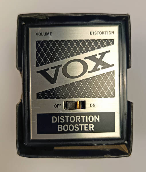 vintage distorsore vox 8162 deluxe booster 1970