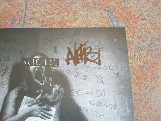 nitro - suicidol - 2xlp marmo numerato firmato - parz sigillato