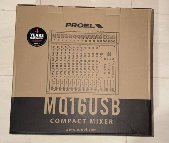 mixer proel mq16usb nuovo