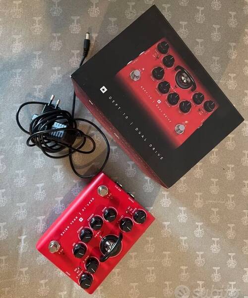 overdrive valvolare blackstar dept 10 dual drive