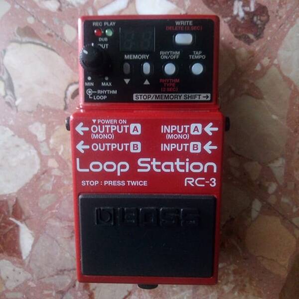 vendo pedale rec loop station rc 3 boss