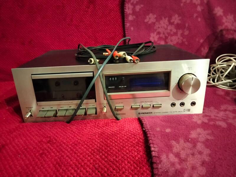 pioneer piastra cassette ct f600
