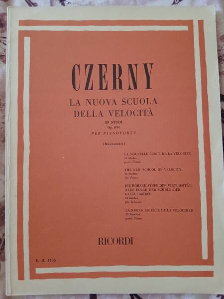 czerny 30 studi op 834